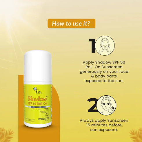 Fixderma Skincare Shadow Sunscreen For Dry Skin Spf 50 + Cream